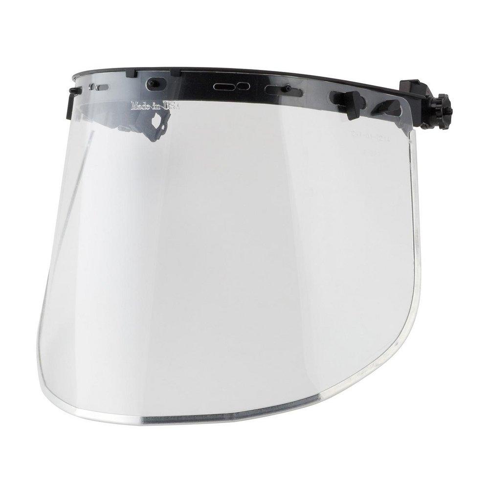 Bouton&reg; Optical Black Face Shield Bracket for Cap Style Hard Hat 