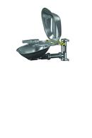 Bradley Corporation Stainless Steel Eye Wash and Face Wash Station with Bowl and Cover 