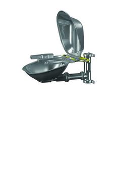 Stainless Steel Eye Wash and Face Wash Station with Bowl and Cover