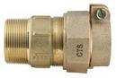 1-1/4 in. MIP x CTS Pack Joint Brass Straight Compression Coupling