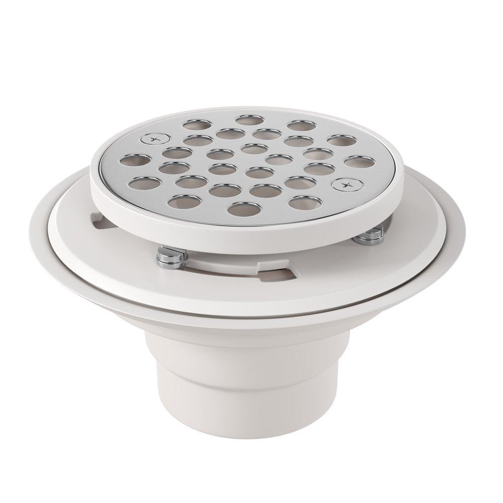 PROFLO® 2-3 in. PVC Tile Shower Drain with Strainer 