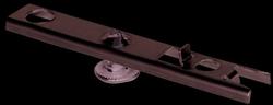 3-3/4 in. Top Pivot Bracket in Silver