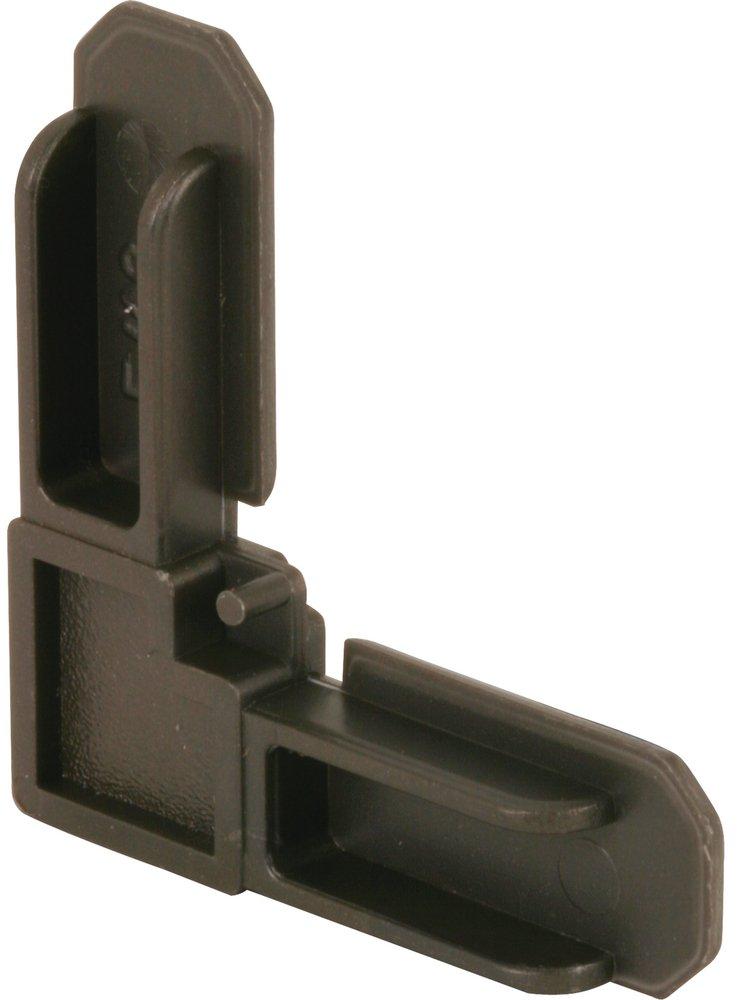 Bronze 2 x 3/4 in. Plastic Screen Frame Corner (Pack of 50) 
