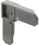 Grey 2 x 3/4 in. Plastic Screen Frame Corner (Pack of 50) 