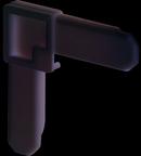 Prime-Line White 2 x 3/4 in. Plastic Screen Frame Corner (Pack of 50) 