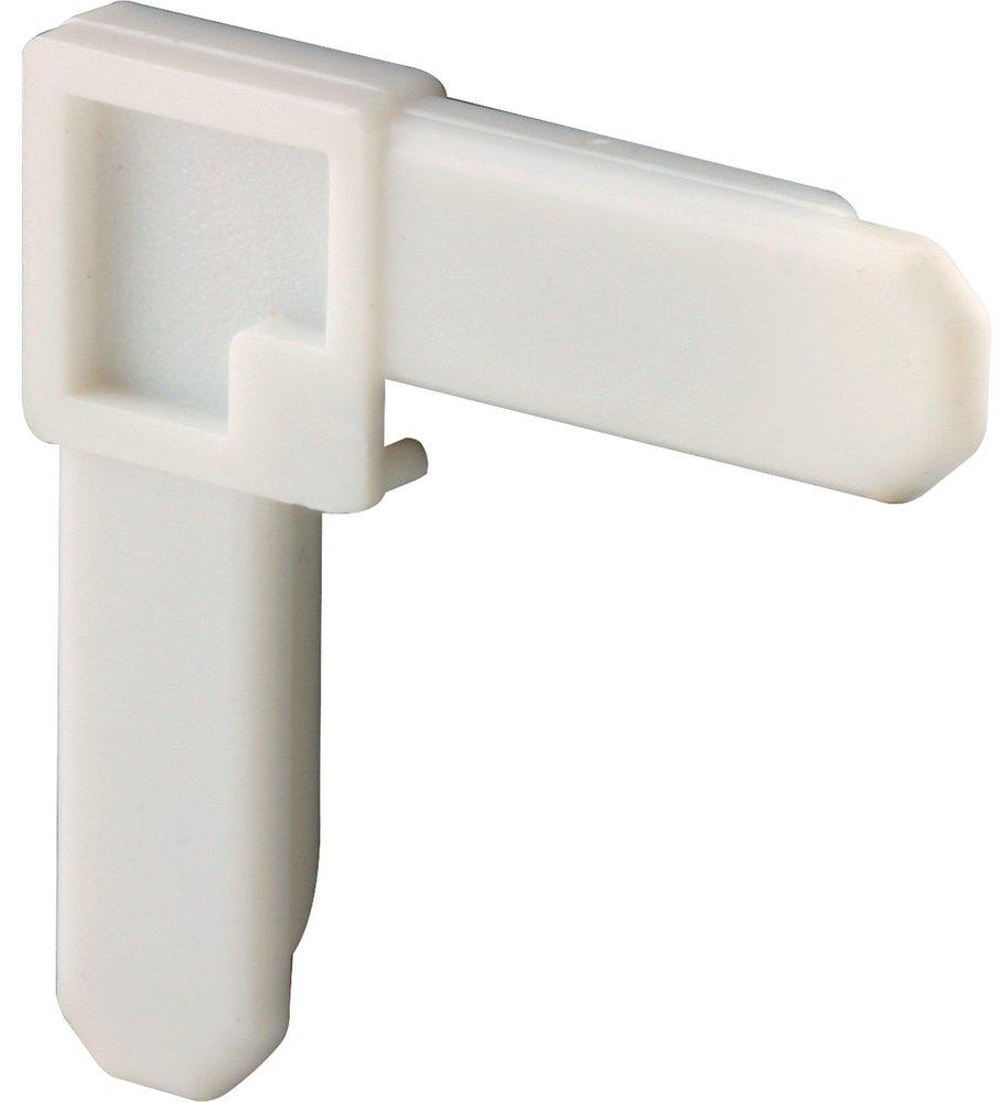 White 2 x 3/4 in. Plastic Screen Frame Corner (Pack of 50) 
