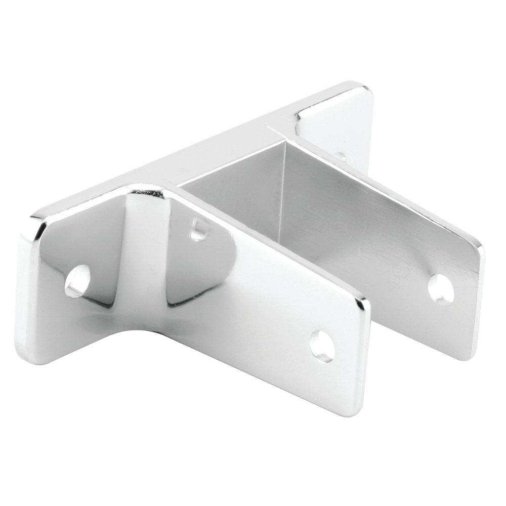 Polished Chrome 1-1/4 in. Zinc Alloy Ear Wall Bracket 