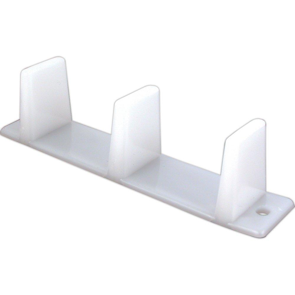 White 4-3/16 in. Plastic Door Guide (Pack of 4) 