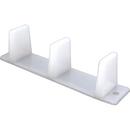 White 4-3/16 in. Plastic Door Guide (Pack of 4) 