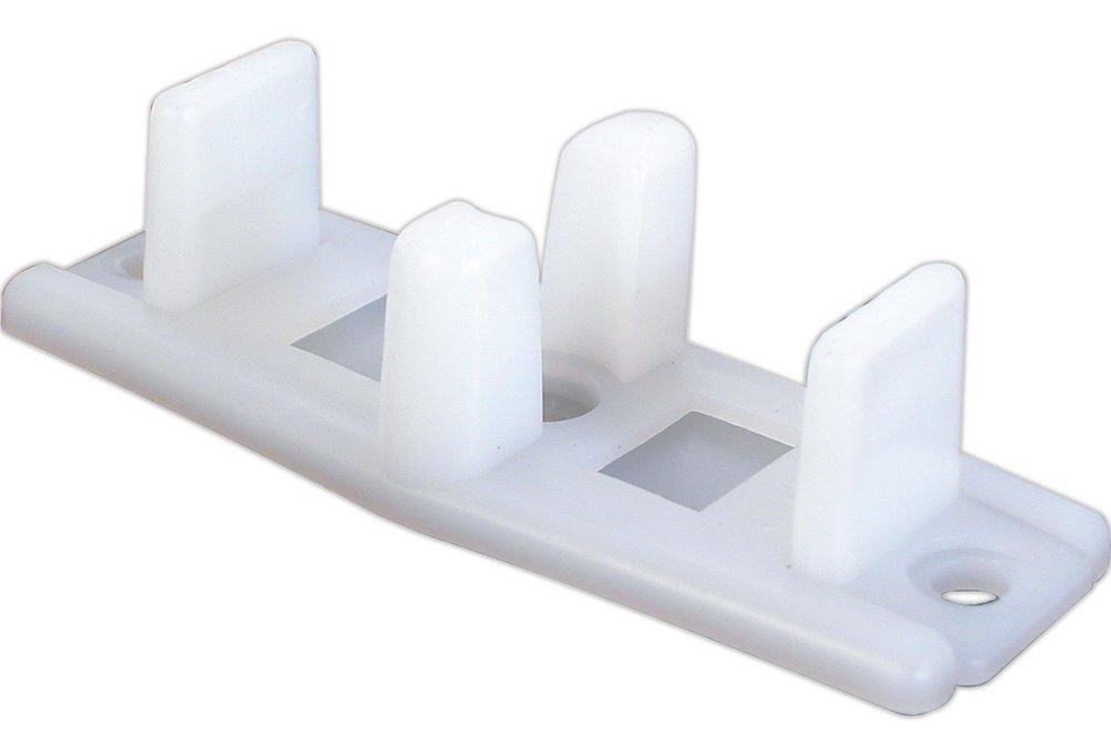 White Plastic Door Guide (Pack of 4) 