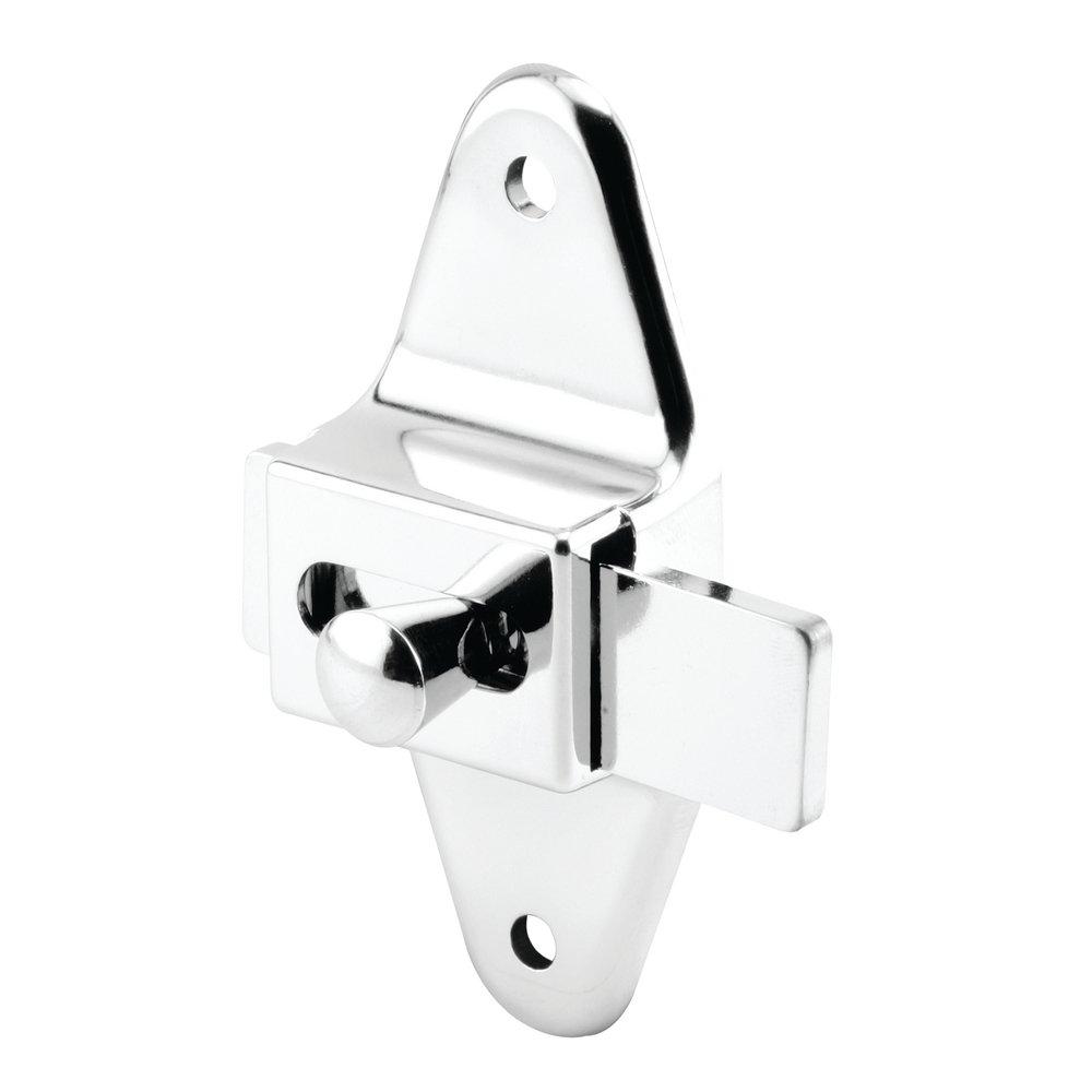 Chrome 3-1/2 in. Zinc Alloy Sliding Latch Centers 