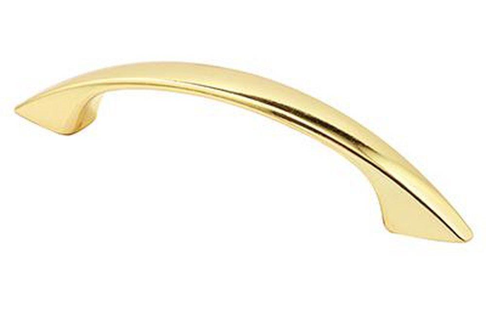 Prime-Line Brass 3 in. Pull Handle Die-Cast Cabinet 