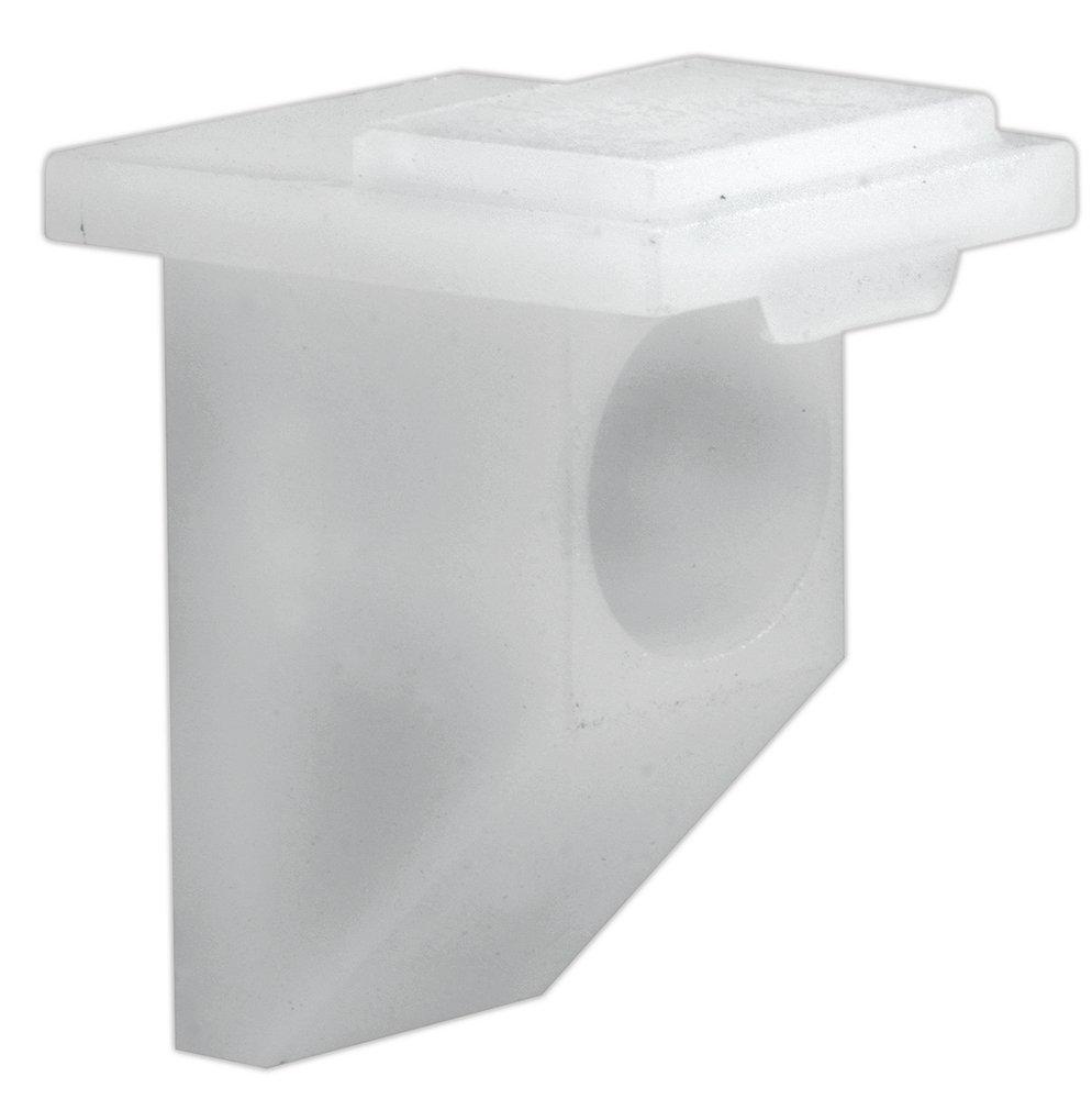 Prime-Line White Channel Balance Satin Sheen Cam 