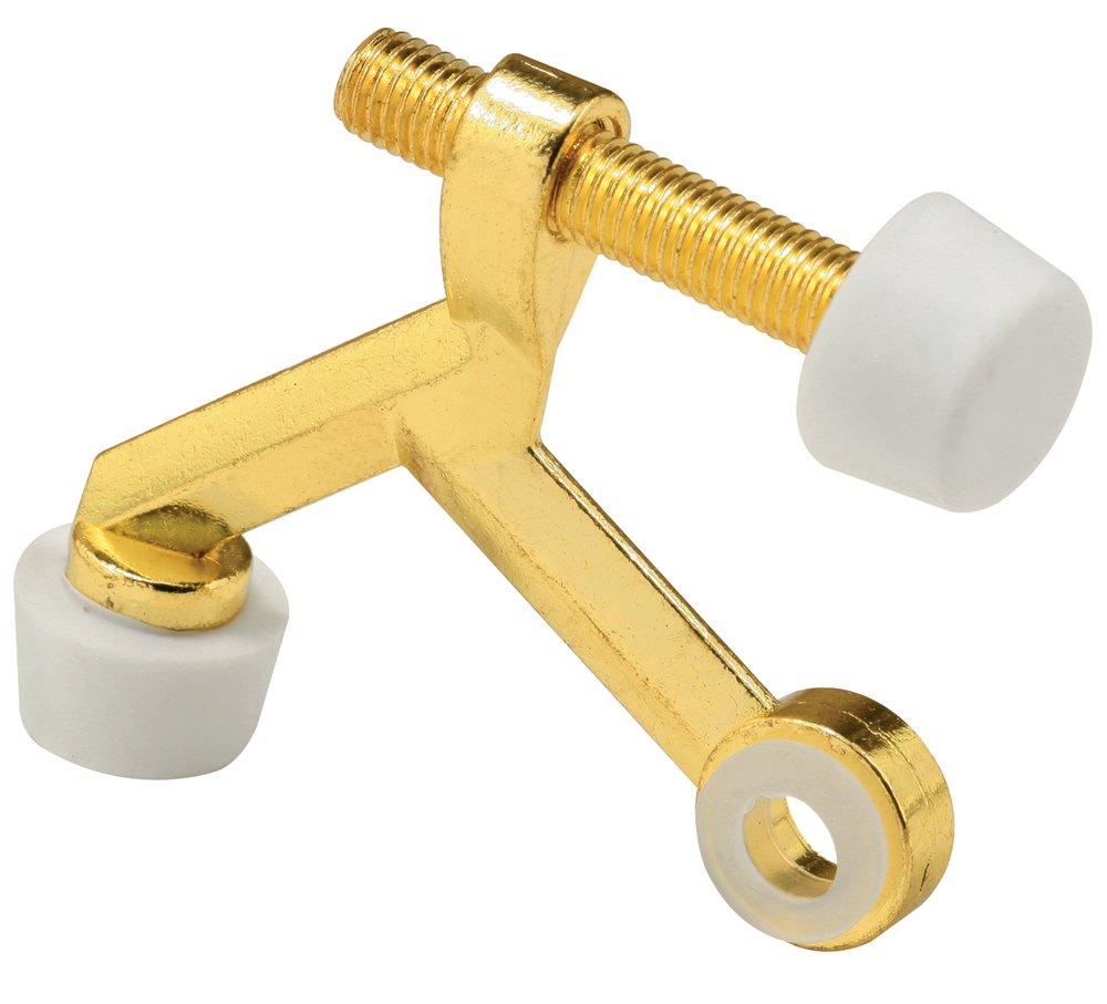 Brass Plated Hinge Pin Door Stop (Pack of 10) 