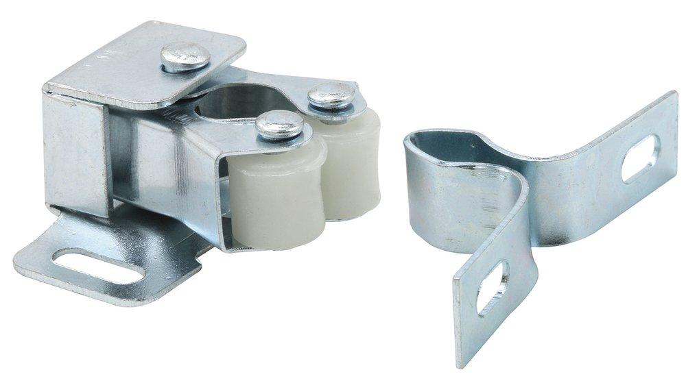 Silver Double Pole Roller Catch 