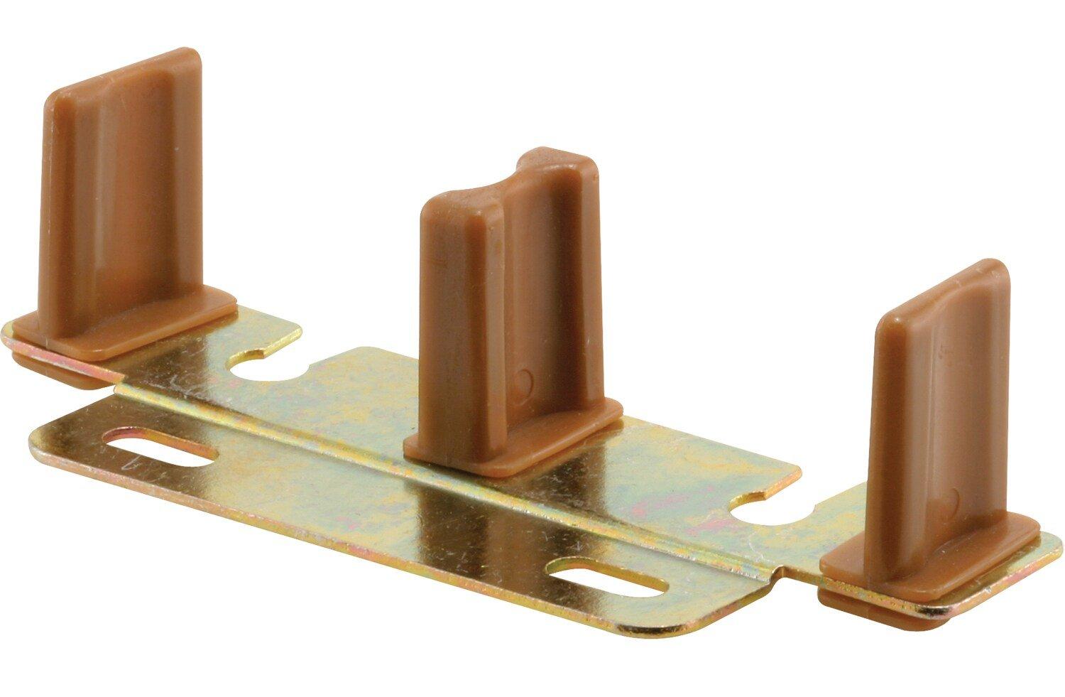 Prime-Line Gold 3-15/16 in. Bypass Door Guide 