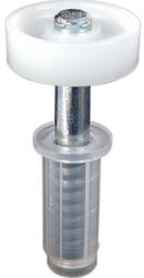 Plastic,Steel Guide Roller (Pack of 2) 