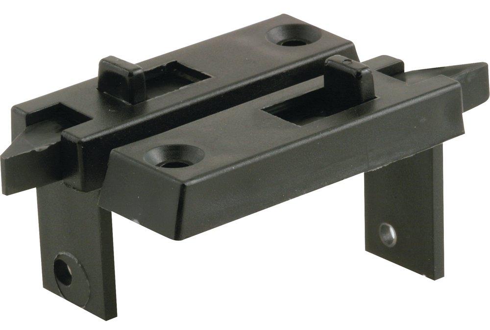 Prime-Line Black Vinyl Window Tilt Latch in Black 