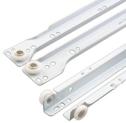 22 in. 1-Set Sliding Drawer in White 2-Pack