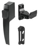 Black Aluminum Latch and Pull Set 