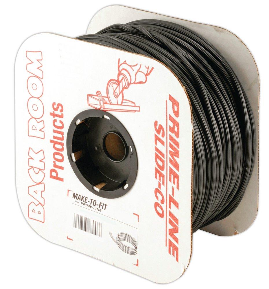 Prime-Line Black Vinyl Spline in Black 