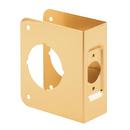 Brass 4-1/2 in. Recessed Door Reinforcer 