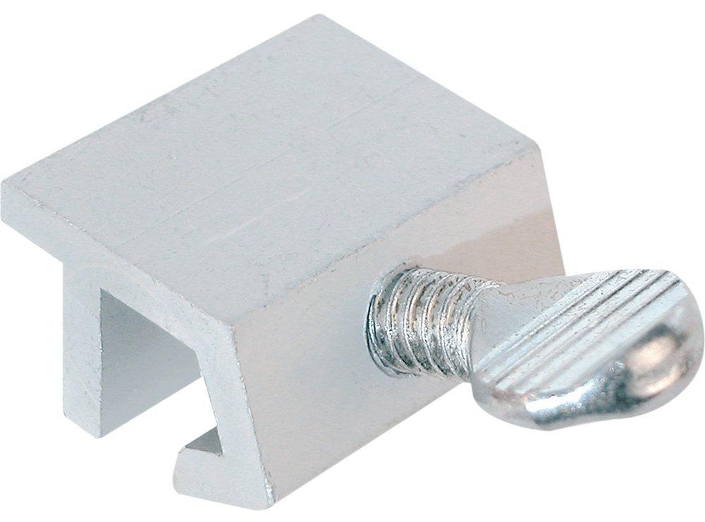 Prime-Line Silver 1 in. Aluminum Window Lock (Pack of 4) 