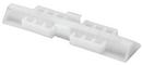White 4 in. Plastic Bi-Fold Door Slide Guide (Pack of 2) 