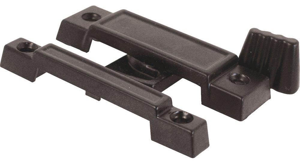 Black Narrow Window Lock and Latch in Black 