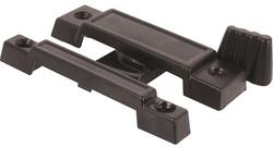 2-1/4 in. Narrow Window Lock and Latch in Black 2-Pack