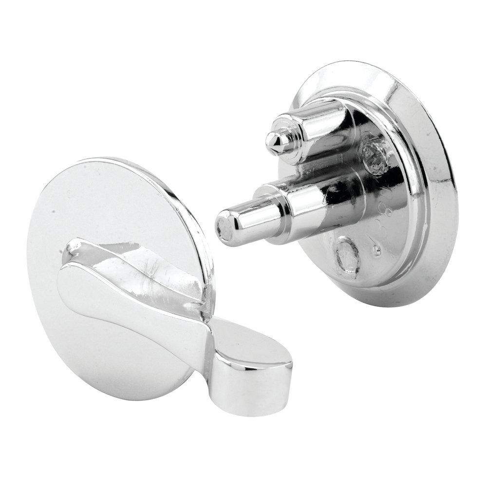 Chrome 1-1/2 in. Metal Knob 