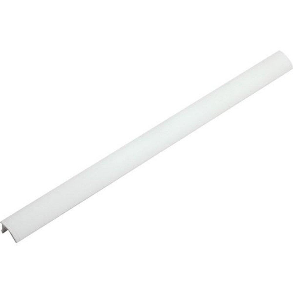 Prime-Line Brown Vinyl Glazing Bead in White 