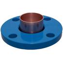 1-25/32 in. Sweat x Flanged 200 psi Schedule 150 Domestic Powder Coated Copper and Steel Companion Adapter (Piece of 2) 