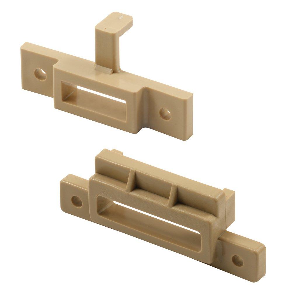 Prime-Line Brown Front and Rear Drawer Guide for Monorail 
