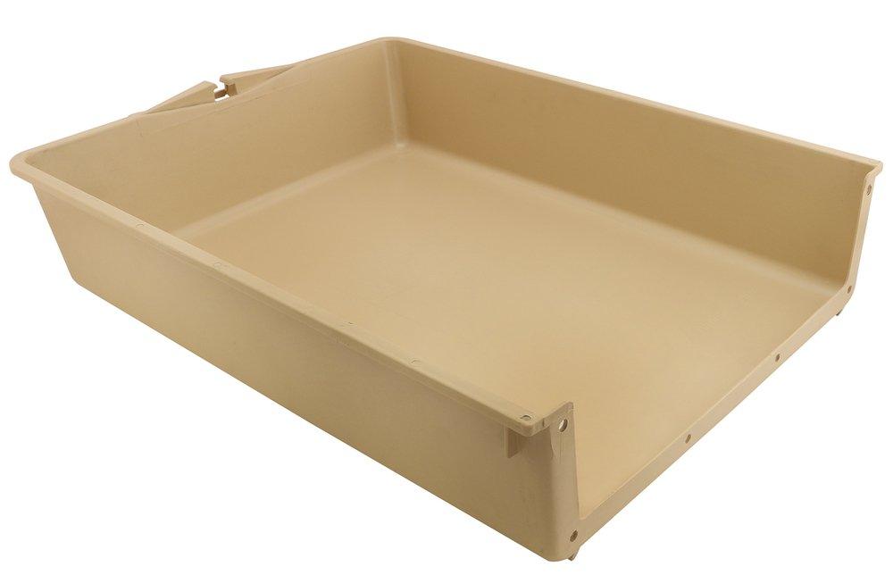 Prime-Line Tan 8-3/4 x 4 in. Plastic Drawer Insert 
