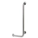 32 in. Right Hand 90 Degree Grab Bar in Stainless Steel