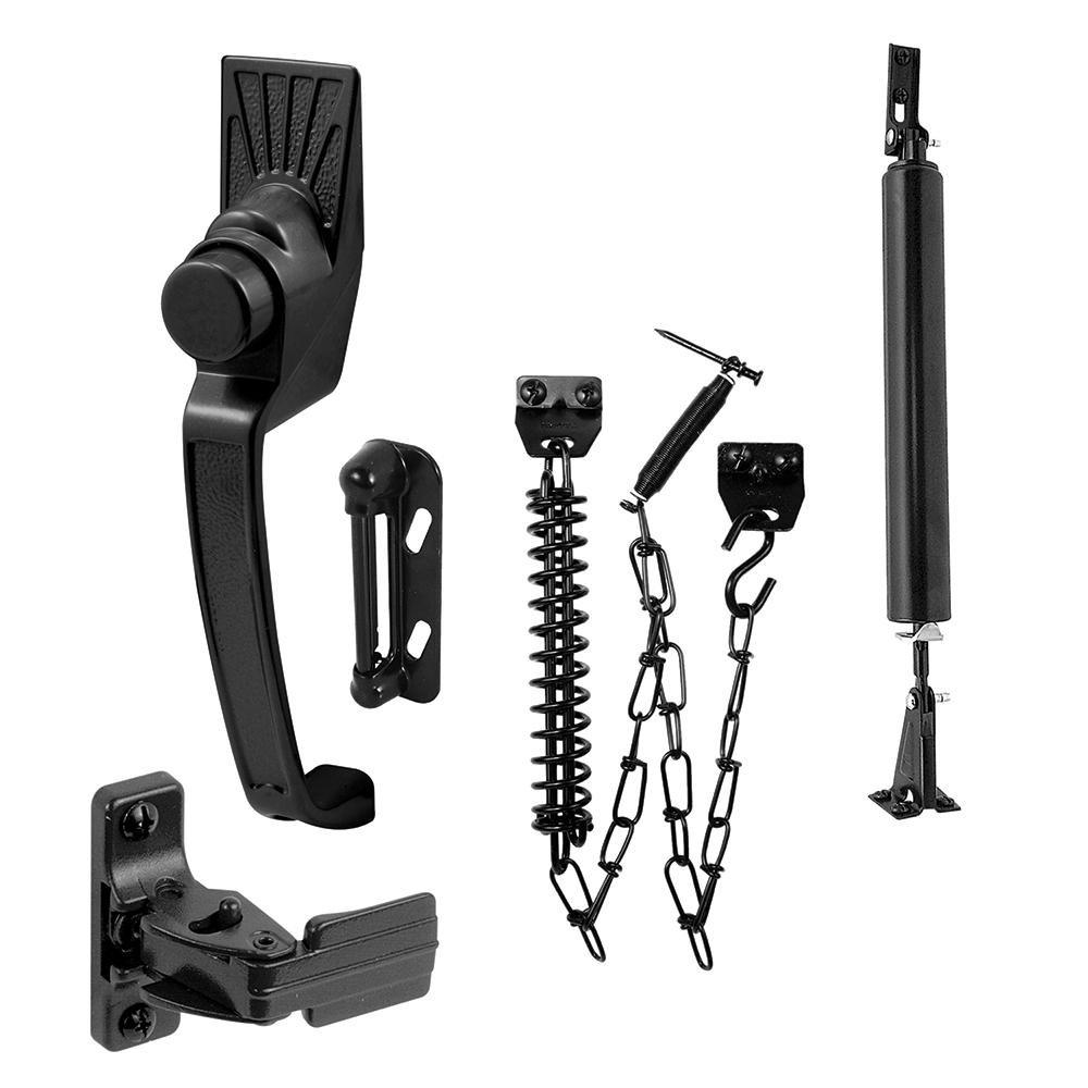 Prime-Line Black Storm Door Kit 