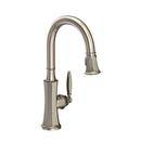 Newport Brass Antique Nickel Single Handle Pull Down Kitchen Faucet 