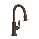 Newport Brass English Bronze Single Handle Pull Down Kitchen Faucet 
