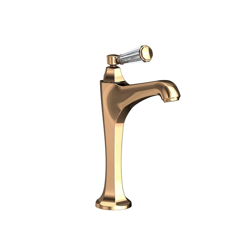 Newport Brass French Gold - PVD Single Handle Monoblock Bathroom Sink Faucet 