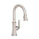 Newport Brass Satin Nickel - PVD Single Handle Pull Down Kitchen Faucet 