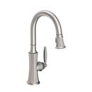 Newport Brass Stainless Steel - PVD Single Handle Pull Down Kitchen Faucet 