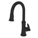 Single Handle Pull Down Kitchen Faucet in Flat Black