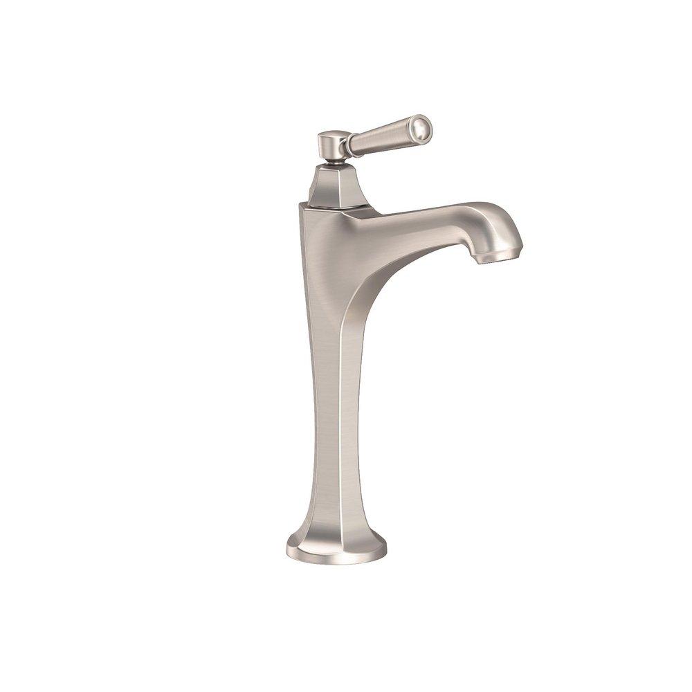 Newport Brass Satin Nickel Single Handle Monoblock Bathroom Sink Faucet Lever Handle 