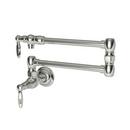 Newport Brass Polished Nickel - Natural Two Handle Lever Pot Filler 