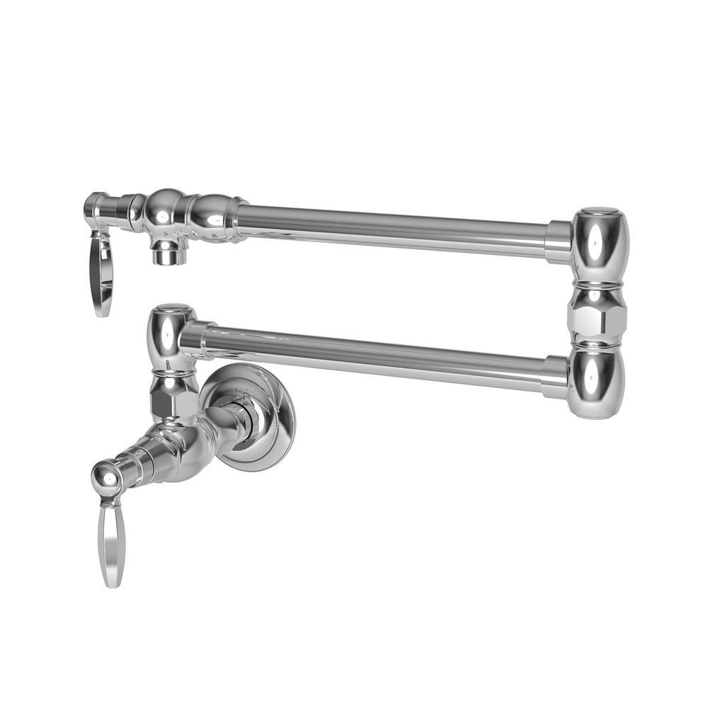 Newport Brass Polished Chrome Two Handle Lever Pot Filler 