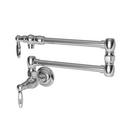 Two Handle Lever Pot Filler in Polished Chrome