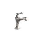 Newport Brass Polished Nickel - Natural Single Handle Monoblock Bathroom Sink Faucet Lever Handle 