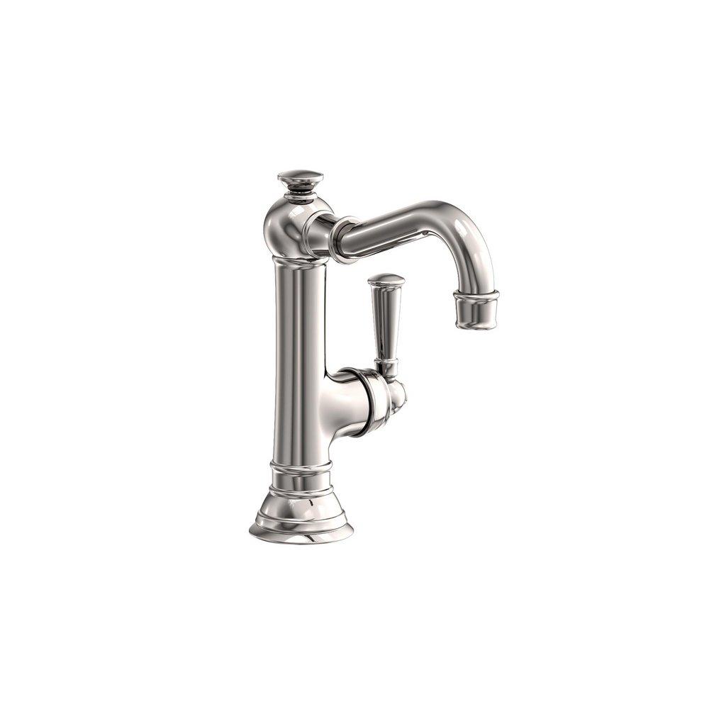 Newport Brass Polished Nickel - Natural Single Handle Monoblock Bathroom Sink Faucet 