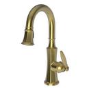 Newport Brass Satin Gold - PVD Single Handle Lever Bar Faucet 